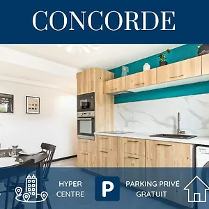  Appartement Homey Concorde - New / Free Parking / En Face Du Parc D'annemasse / A 1 Min Du Tram / Grand / Proche Geneve